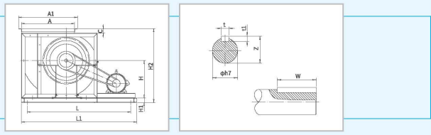 XFM后傾高壓雙進風(fēng)套裝風(fēng)機外觀尺寸2 XFM后傾高壓雙進風(fēng)套裝風(fēng)機外觀尺寸2