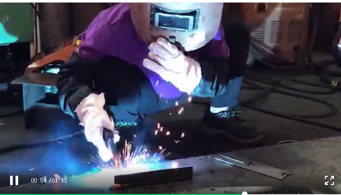 不銹鋼平焊比賽現(xiàn)場(chǎng)